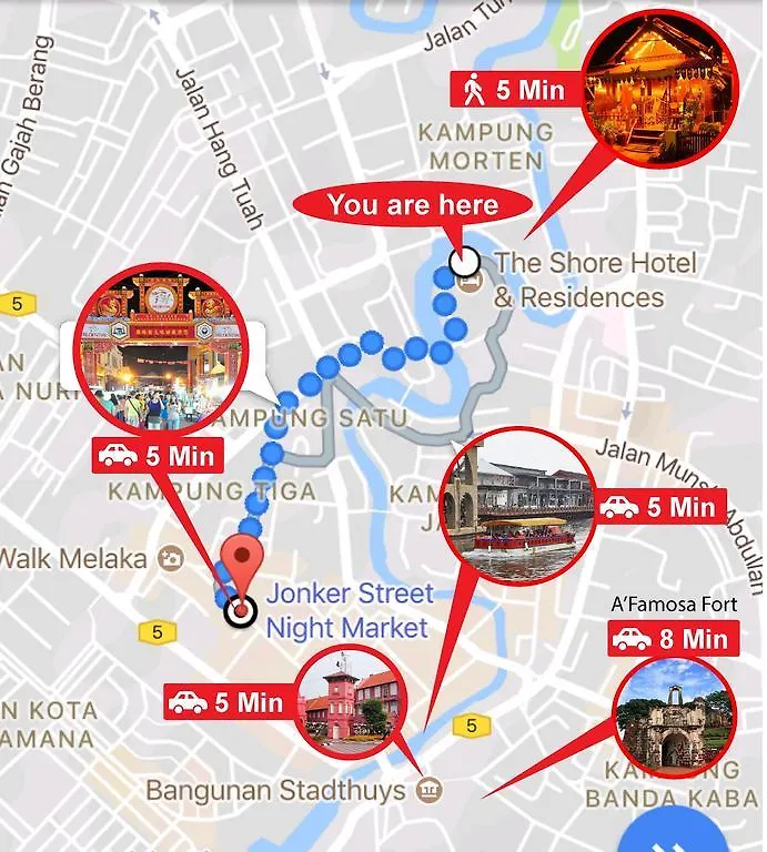Appartamento Homestay River View Melaka Malesia